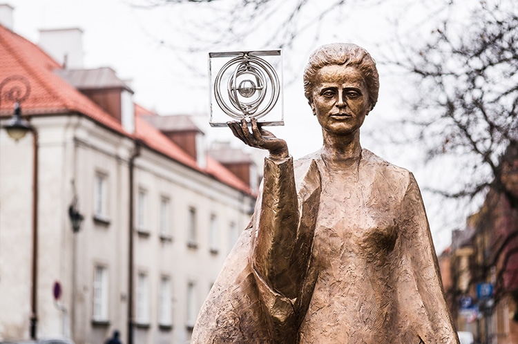 Marie Curie Poland Polonium