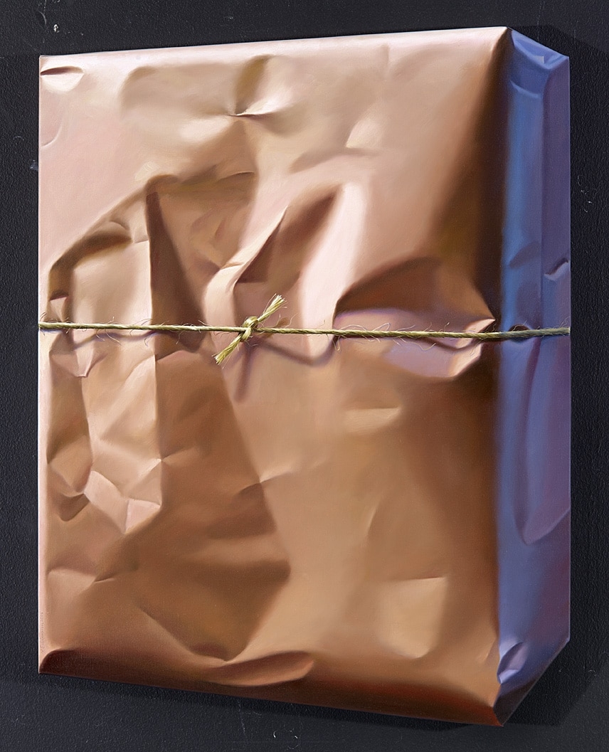 Hyperrealistic Paintings of Packages by Yrjö Edelmann