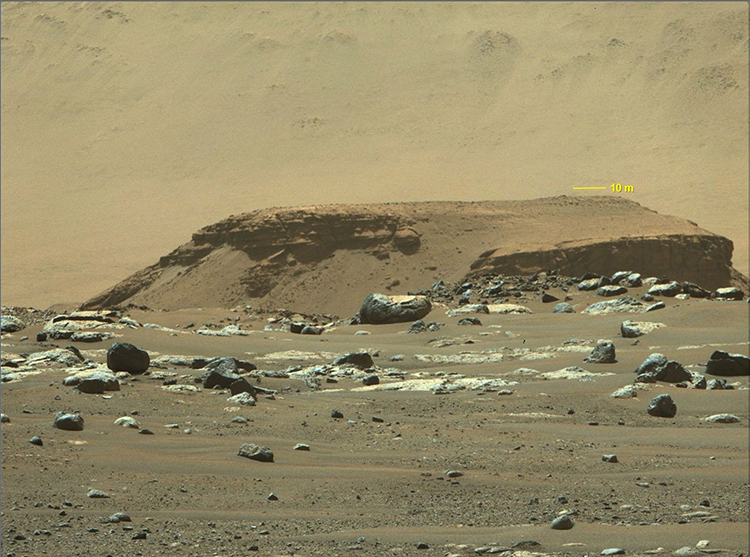 rover Perseverance de nasa en marte