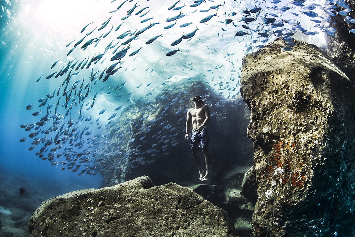 Andre Fajardo Freediving Christa Funk