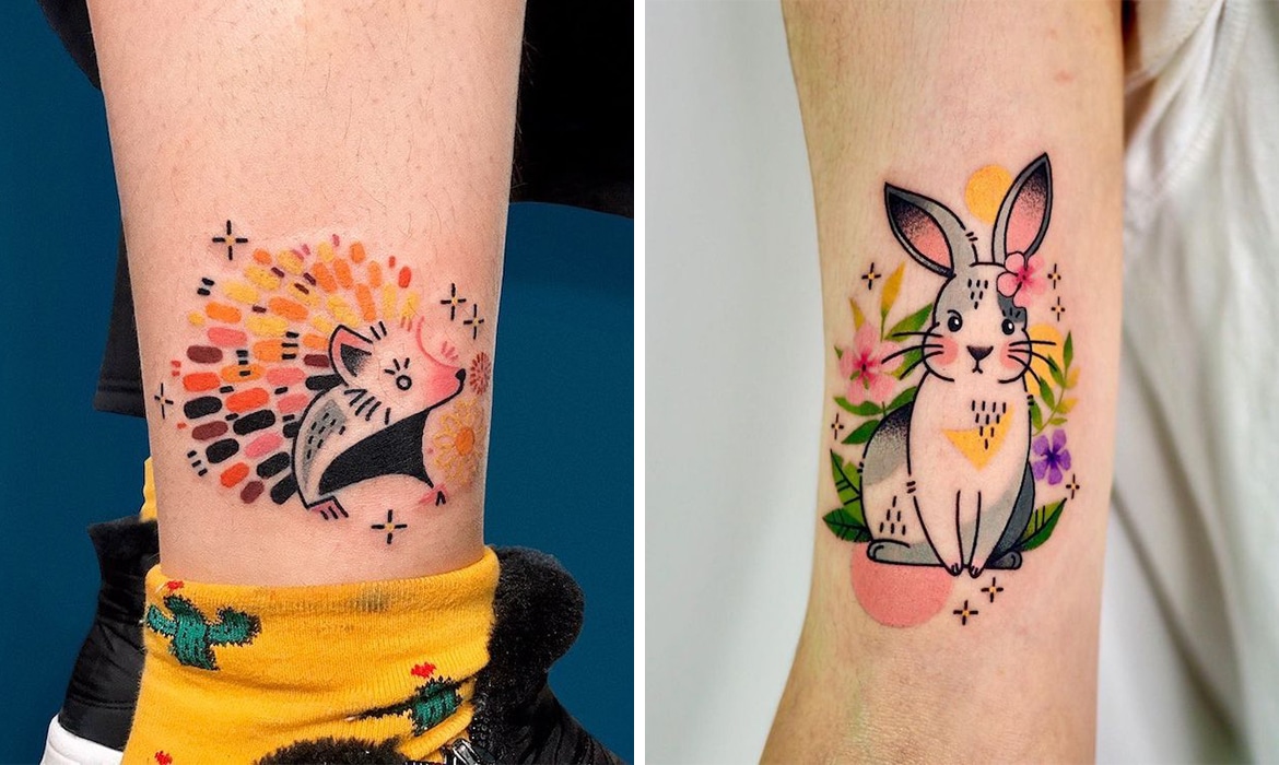 Artista crea impresionantes tatuajes temporales para niños