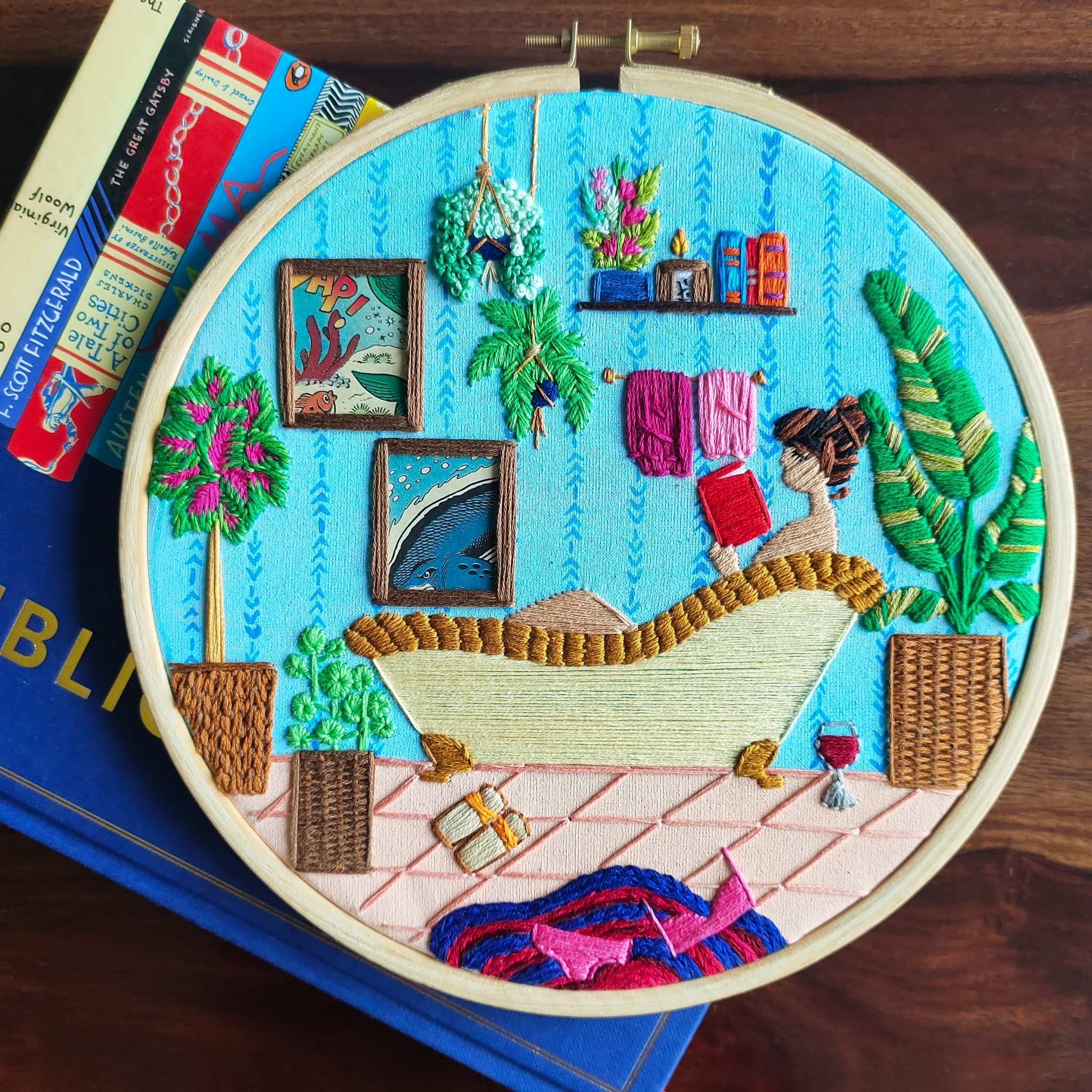 Embroidery Art of Daily Life by Anuradha Bhaumick