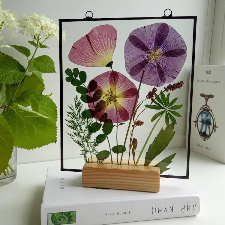 Dried Flower Art Allows You To Display Real Botanicals In Your Home