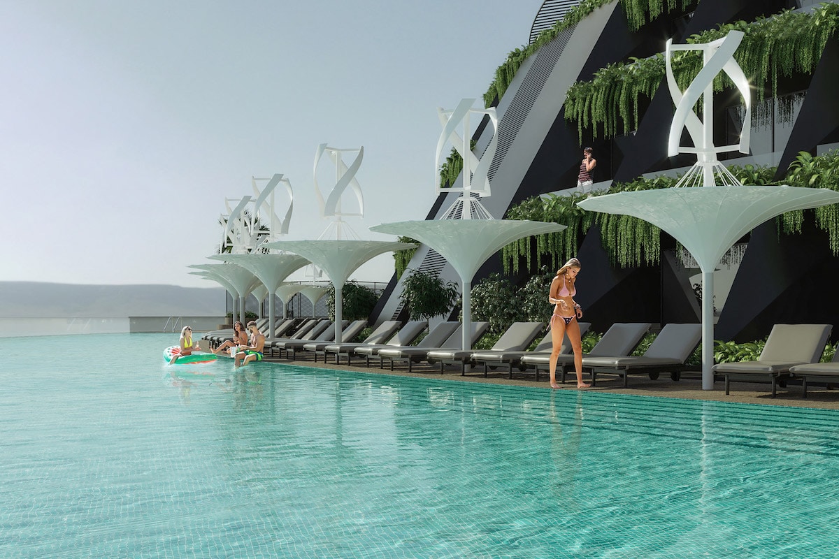 This Architect Designed a Conceptual Eco-Floating Hotel in Qatar