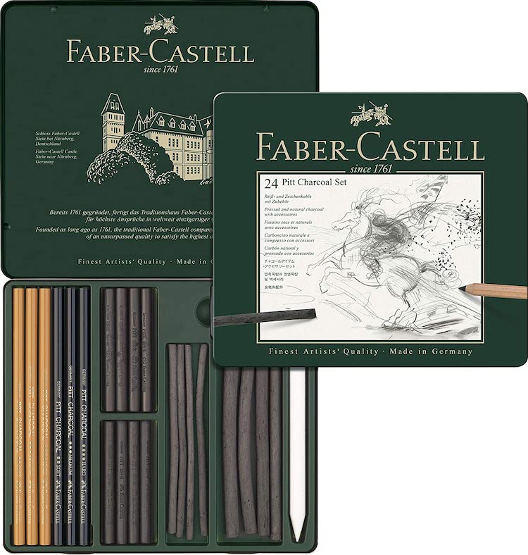 Faber Castell Charcoal Pencil Set