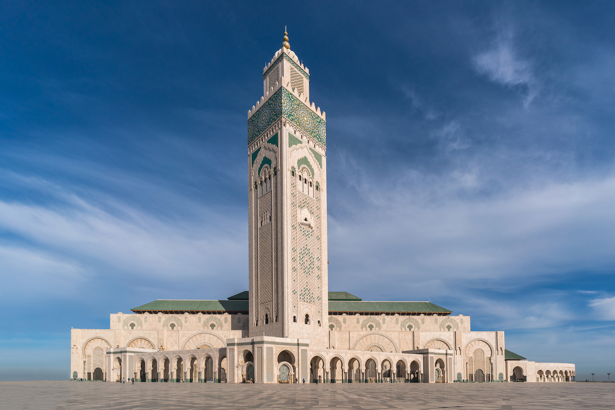 Mezquita Hassan II en Marruecos