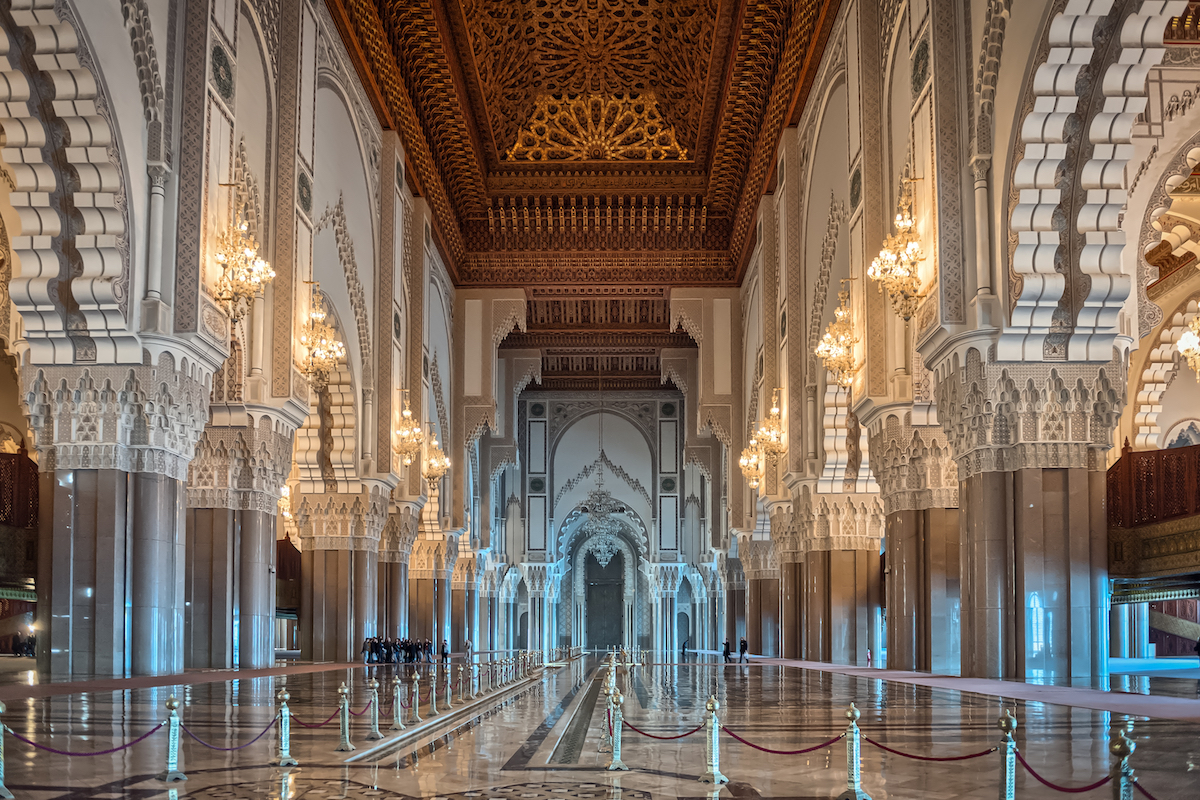 Mezquita Hassan II en Marruecos