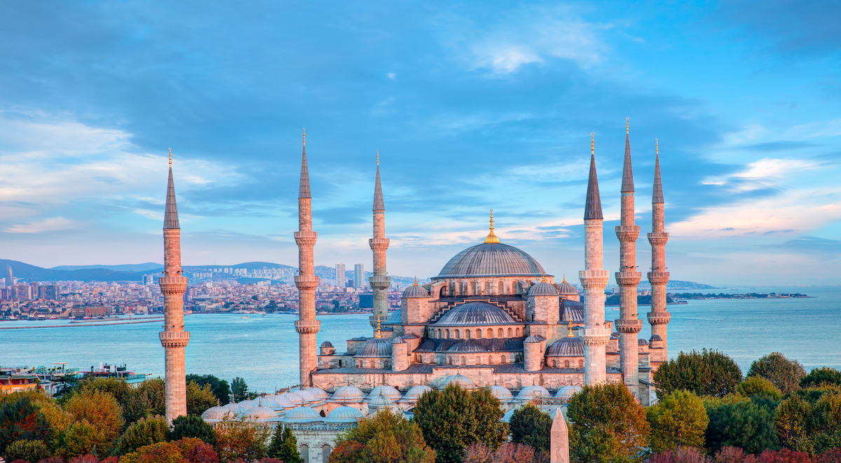 La mezquita Azul en Estambul