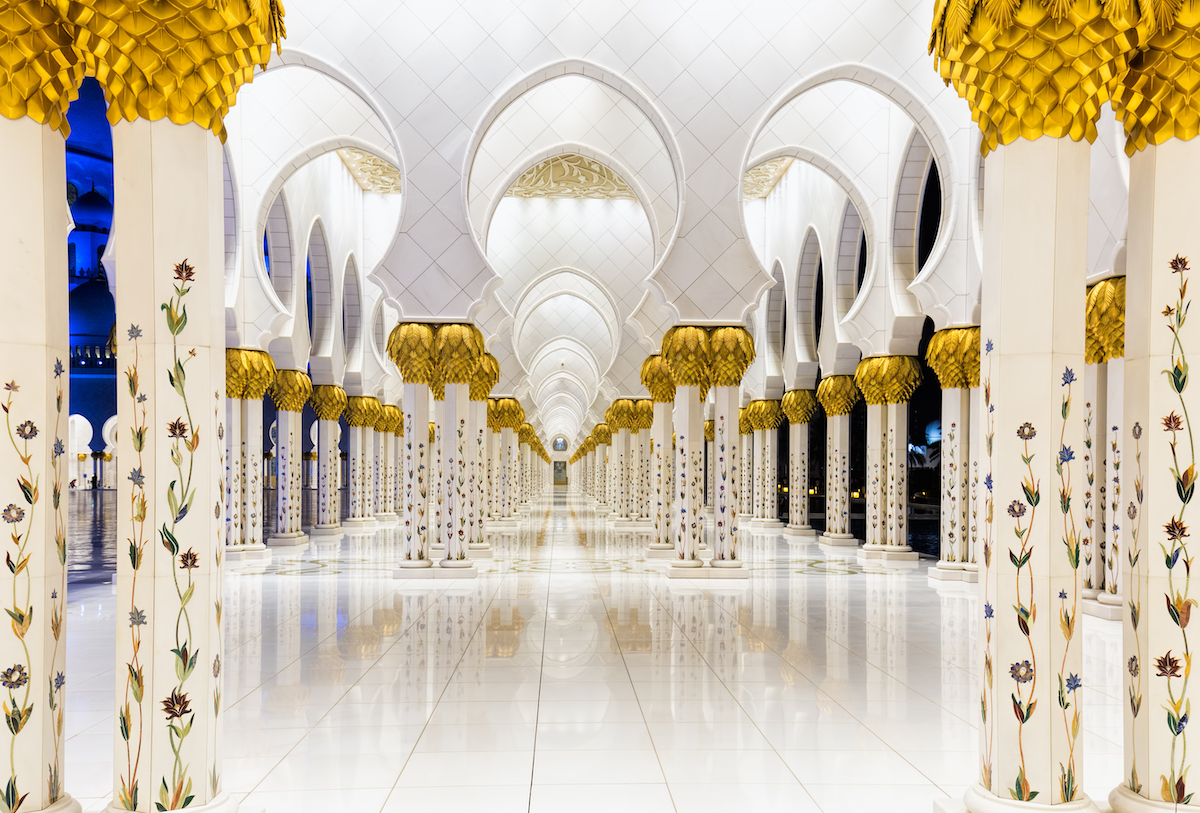 Gran mezquita Sheikh Zayed en Abu Dabi