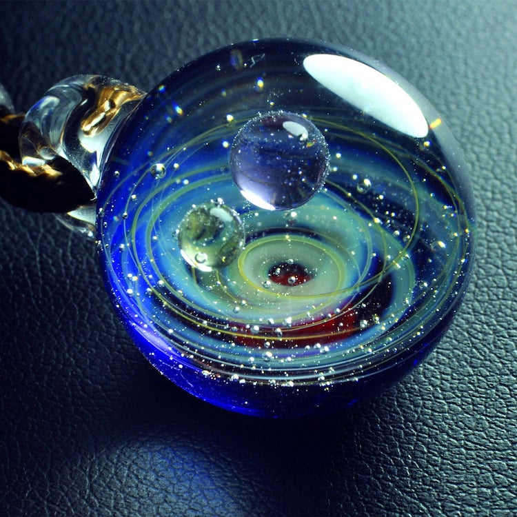 Galaxy Glass Pendant
