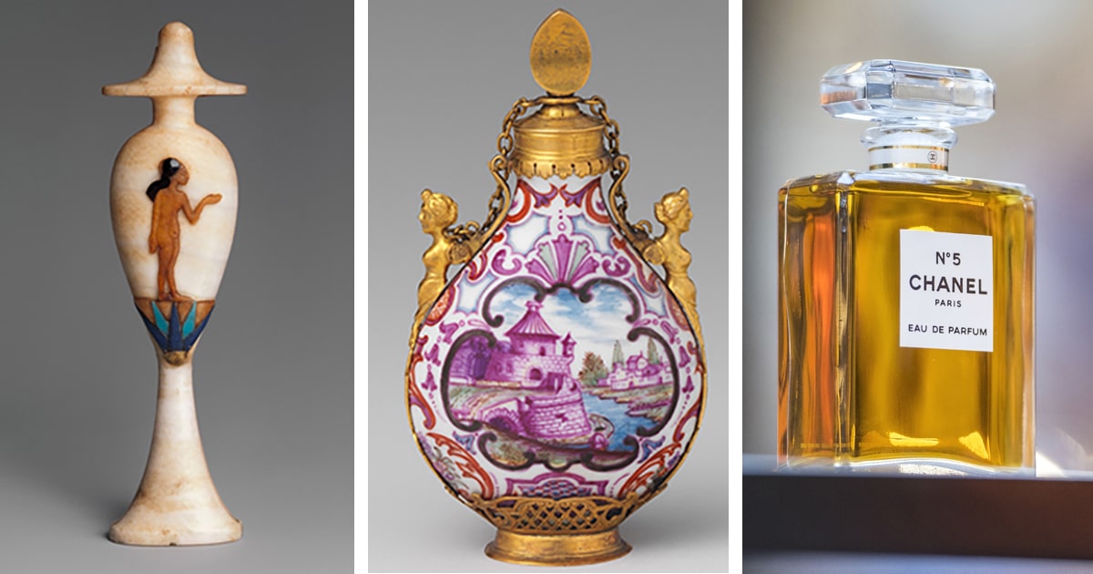 La fascinante historia detrás de los frascos de perfume más conocidos