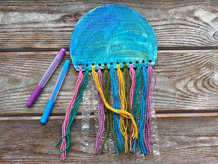 Kids Jellyfish Craft