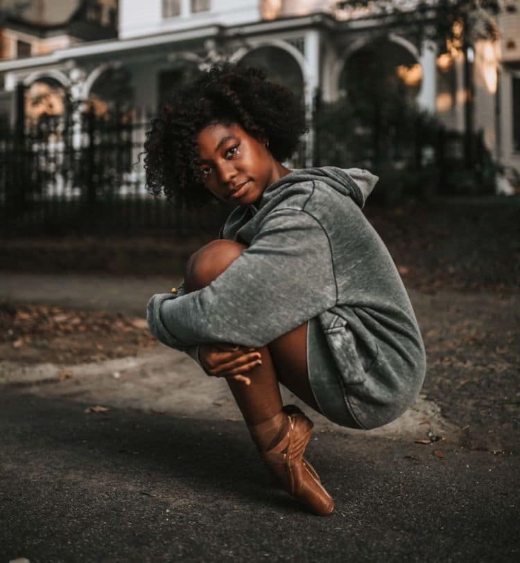 Black Ballerina Receives First Pair of Pointe Shoes in Her Skin Tone Color