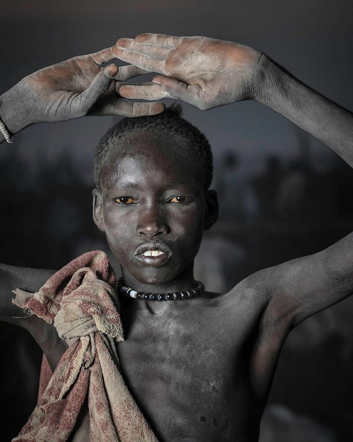 Retrato de niño por Massimo Bietti