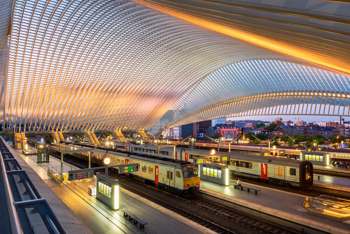 Estación de Liège-Guillemins de Santiago Calatrava