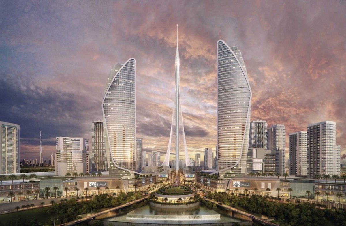 dubai creek tower de Santiago Calatrava