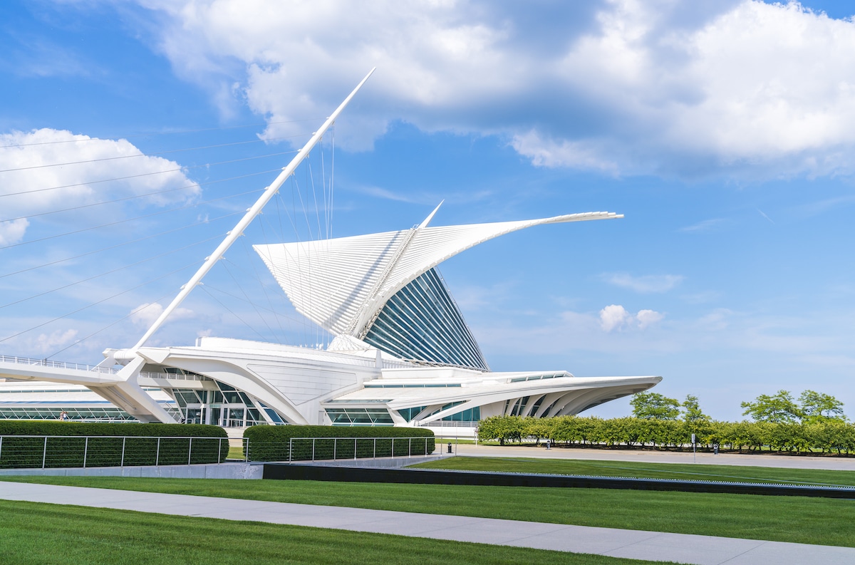museo de arte de Milwaukee de Santiago Calatrava
