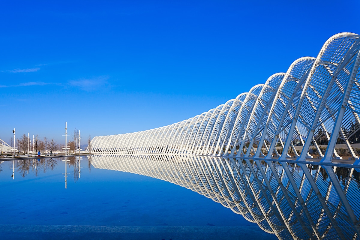 parque olímpico de atenas de Santiago Calatrava