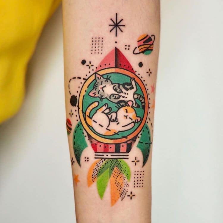 Small Cute Tattoos by Hen
