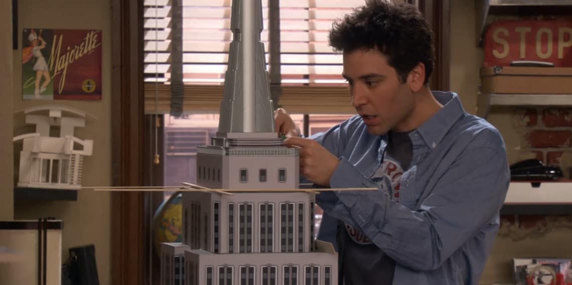 Ted Mosby joué par Josh Radnor dans "How I Met Your Mother"