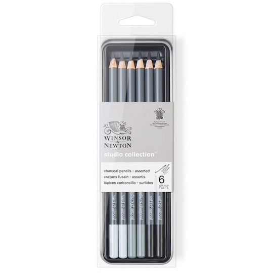Winsor & Newton Charcoal Pencil Set