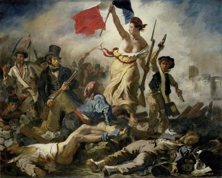 Eugène Delacroix - La Liberté guidant le peuple
