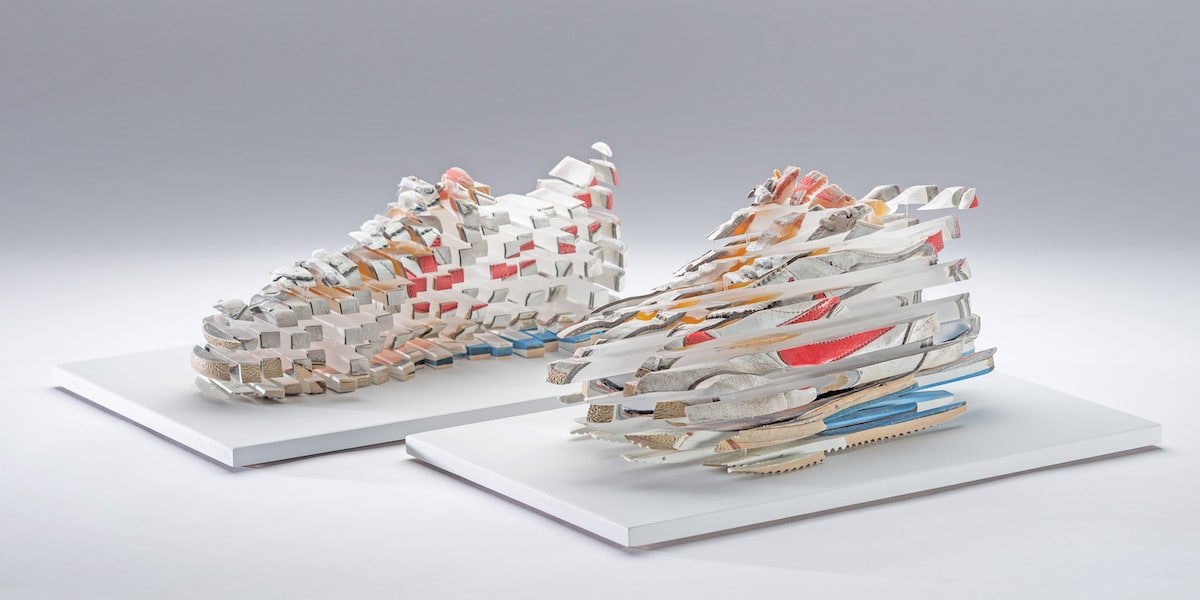 Deconstructed Nike Sneakers