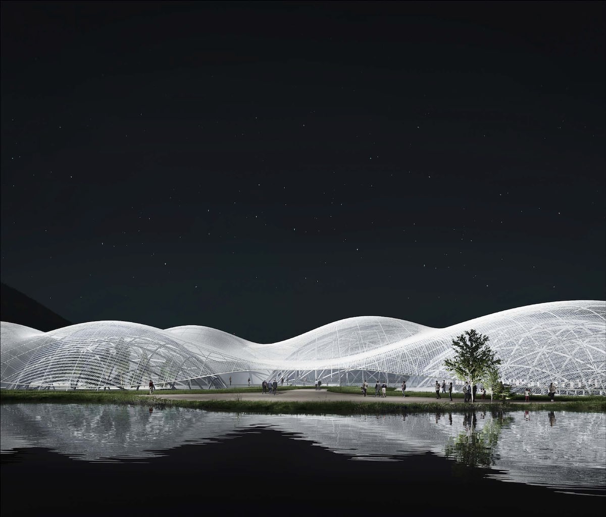 SANAA Wins Competition for Shenzhen Maritime Museum With Billowing Cloud Concept