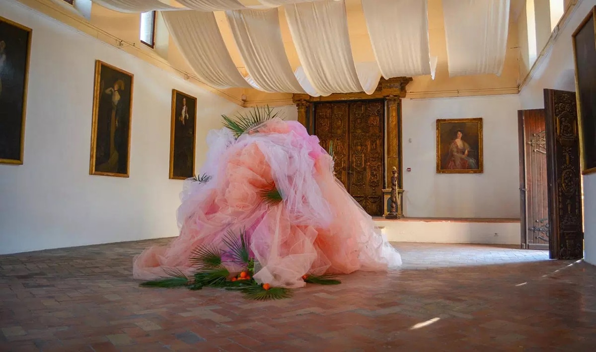 Ana Maria Hernando Tulle Installations