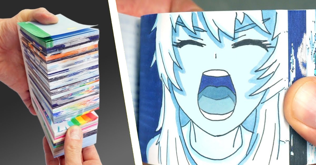 Amazing Anime Flipbook Is So Long It Should Be Its Own Show