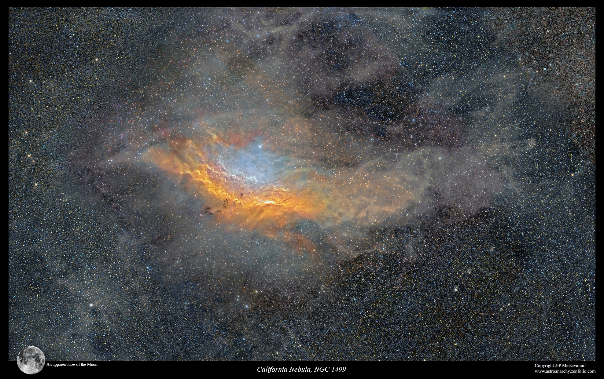 California Nebula Panel AstroAnarchy