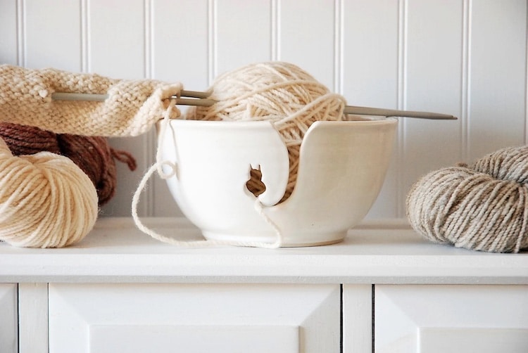 Ceramic Yarn Bowl