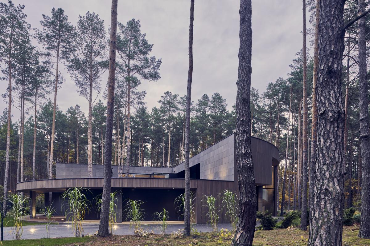 This Polish Nature Retreat Is Inspired By the Trunk of a Tree