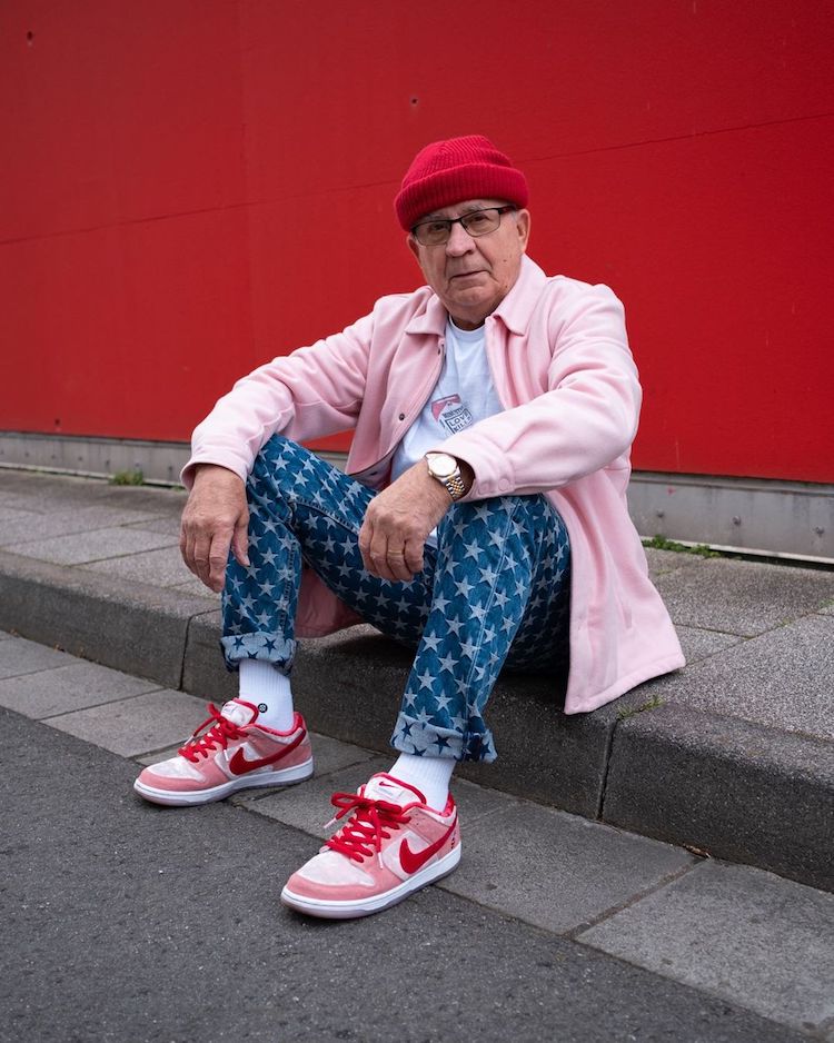 Photographie de rue de mode senior par Jannik Diefenbach