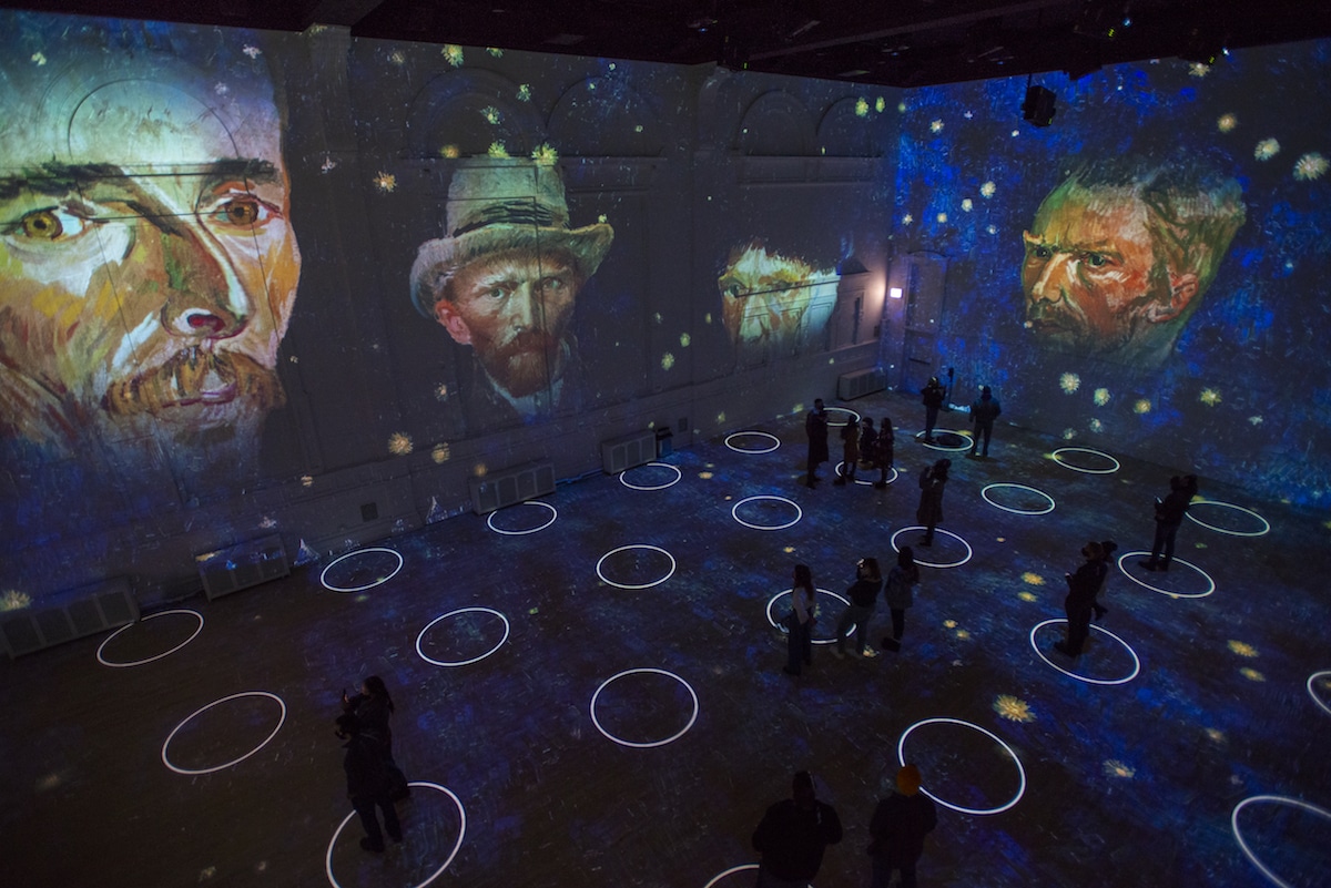 exposición digital Van Gogh Exhibition Toronto