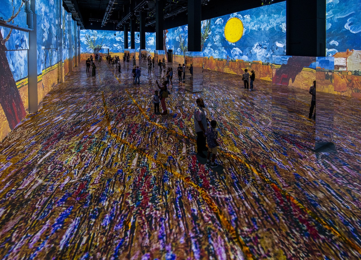 exposición digital Van Gogh Exhibition Toronto