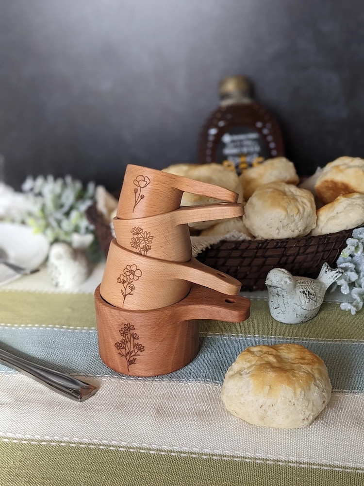 Wooden Measuring Cups