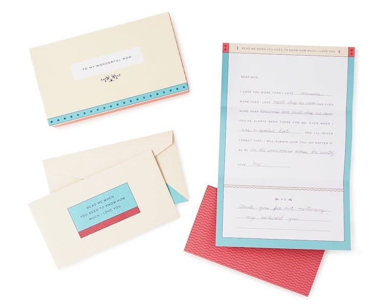 Personalized Letters to Mom