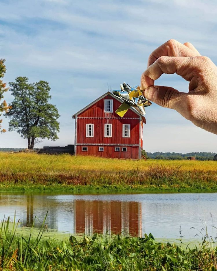 Photographie en perspective forcée par Hugo Suíssas