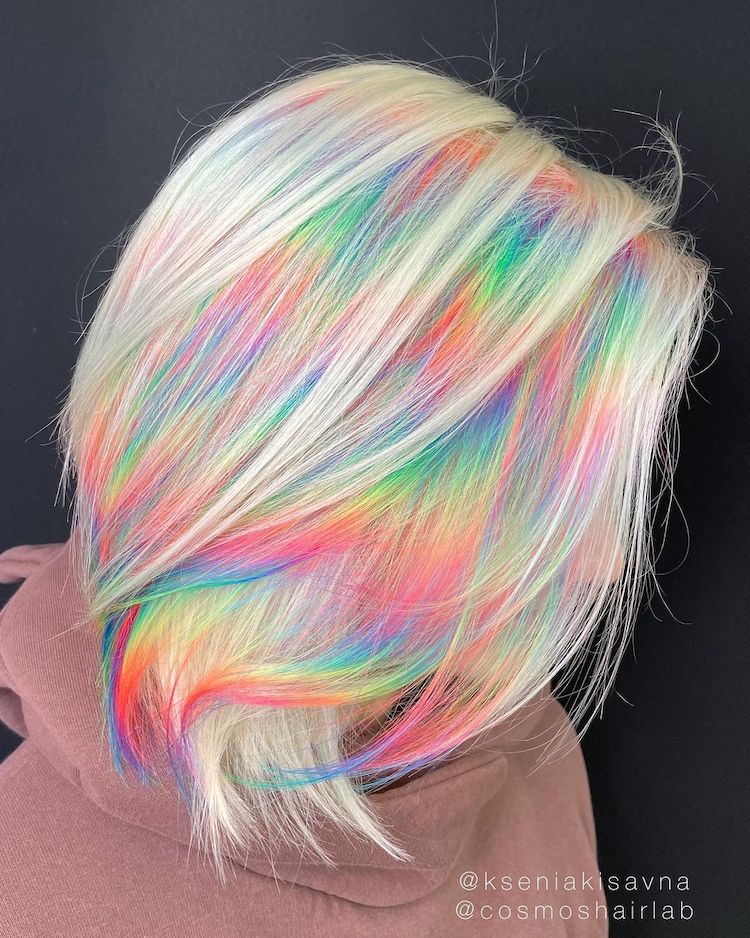 cabello arcoiris