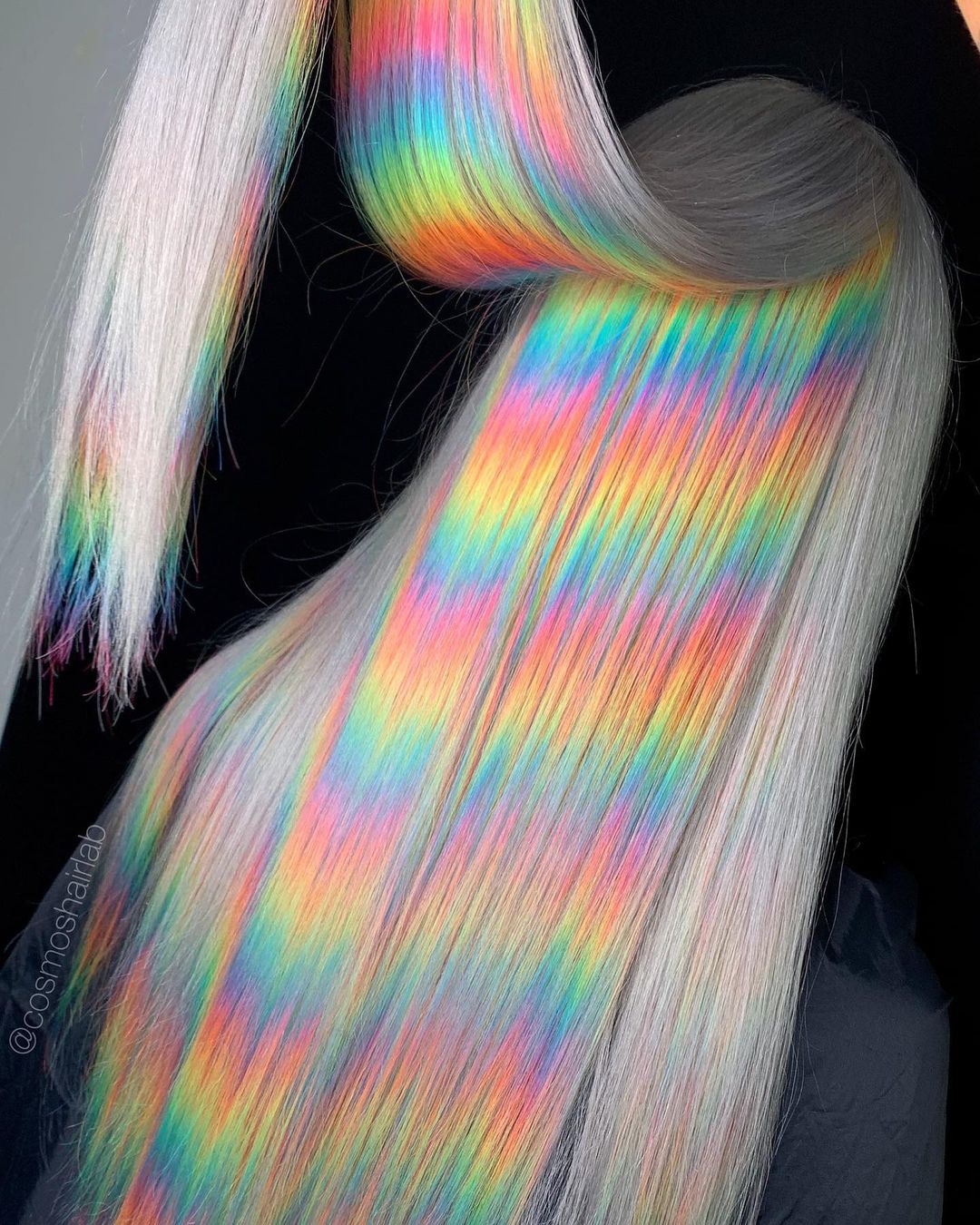 cabello arcoiris