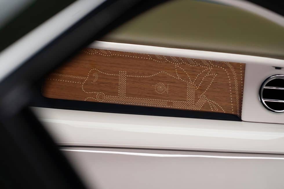 Interior Details of the Rolls-Royce and Hermès Phantom Oribe