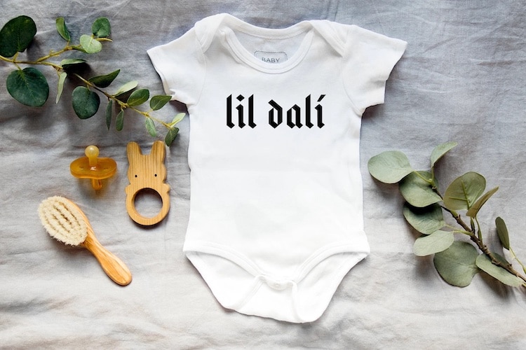 Salvador Dali Onesie