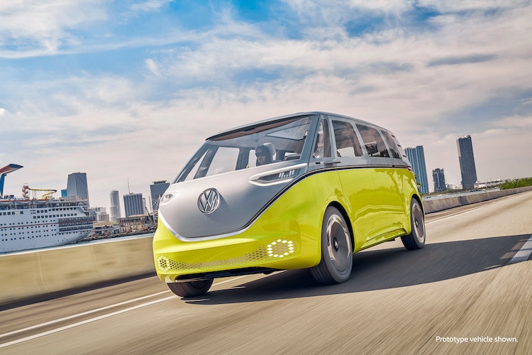 Le Volkswagen ID Buzz version van 