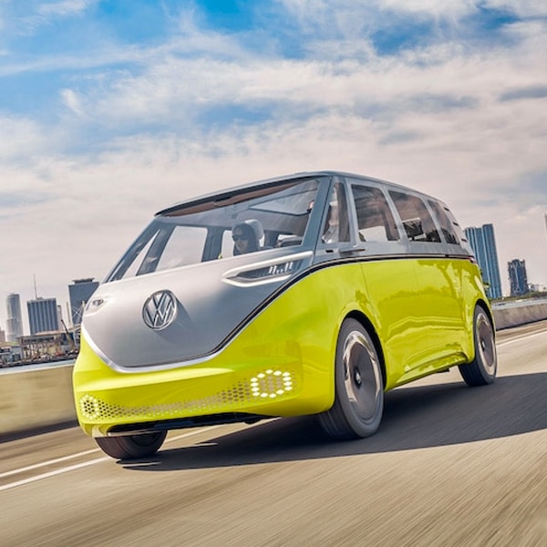 A Classic 1961 Volkswagen Beetle is Repainted Black Matte