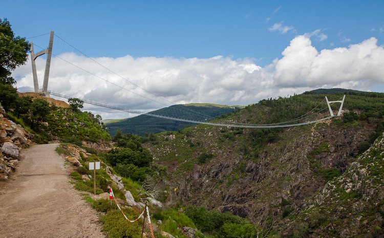 516 Arouca in Portugal claims to be the world's longest pedestrian suspension bridge