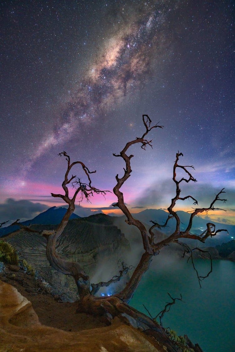 Milky Way Photographed in Indonesia