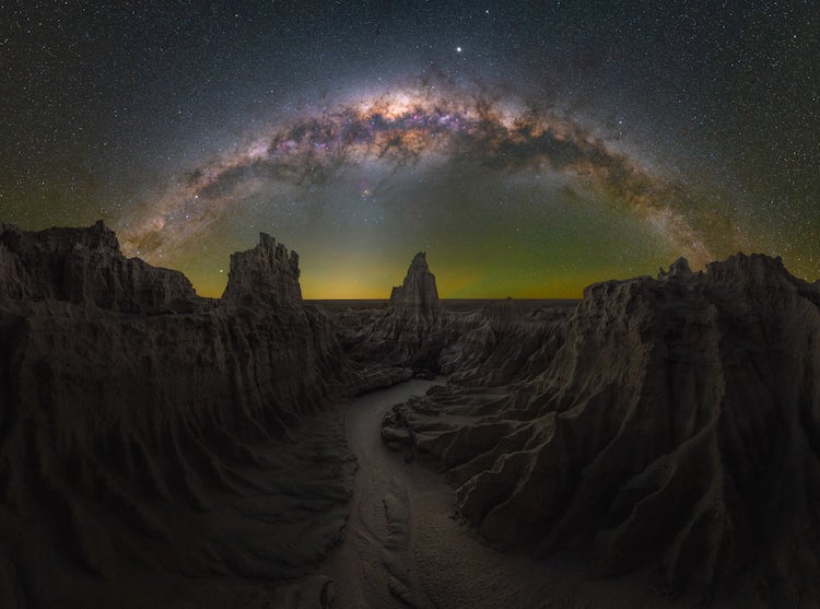 Nightsscape with Milky Way in New South Wales
