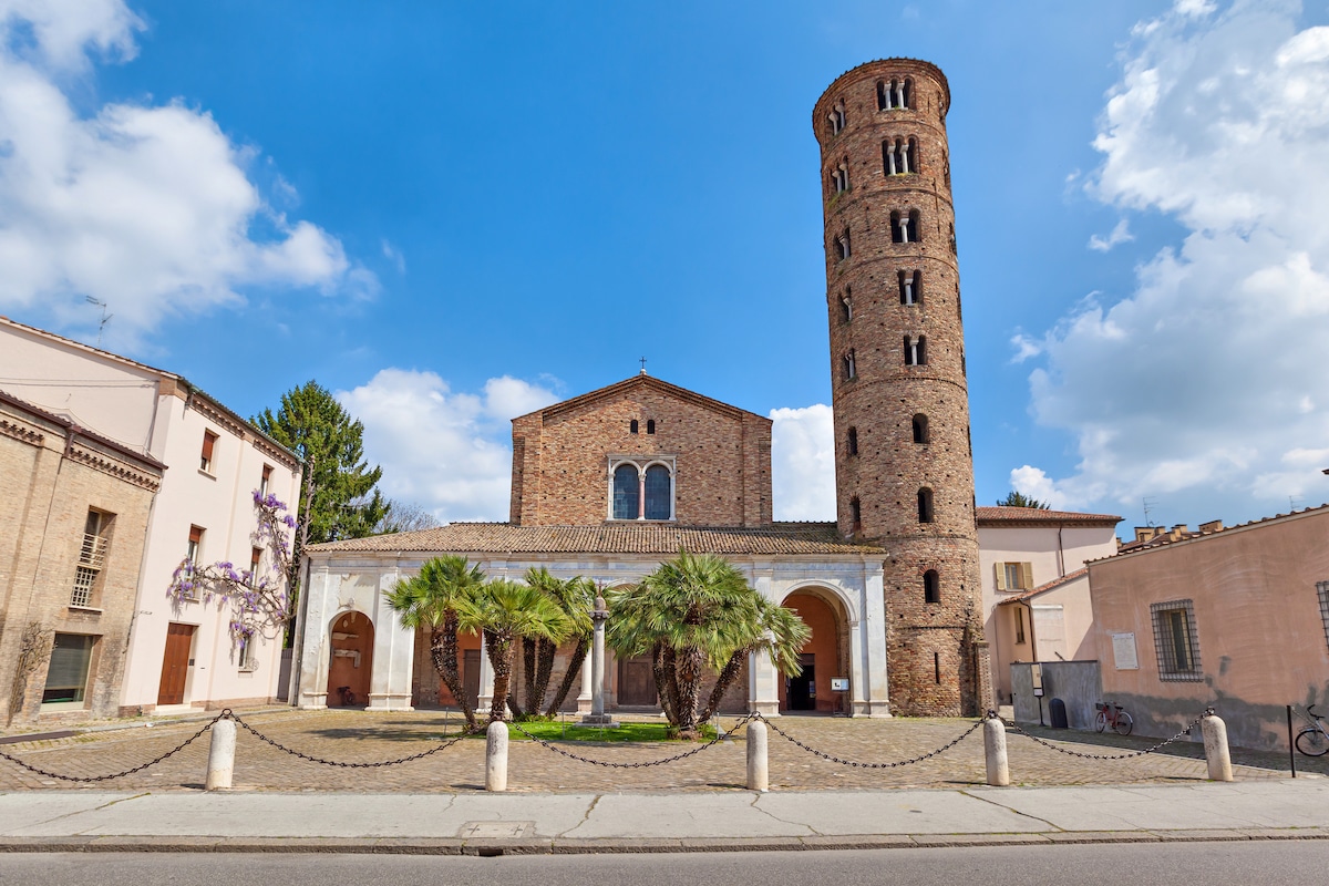Basilica of Sant’apollinare Nuovo, a famous example of Byzantine architecture