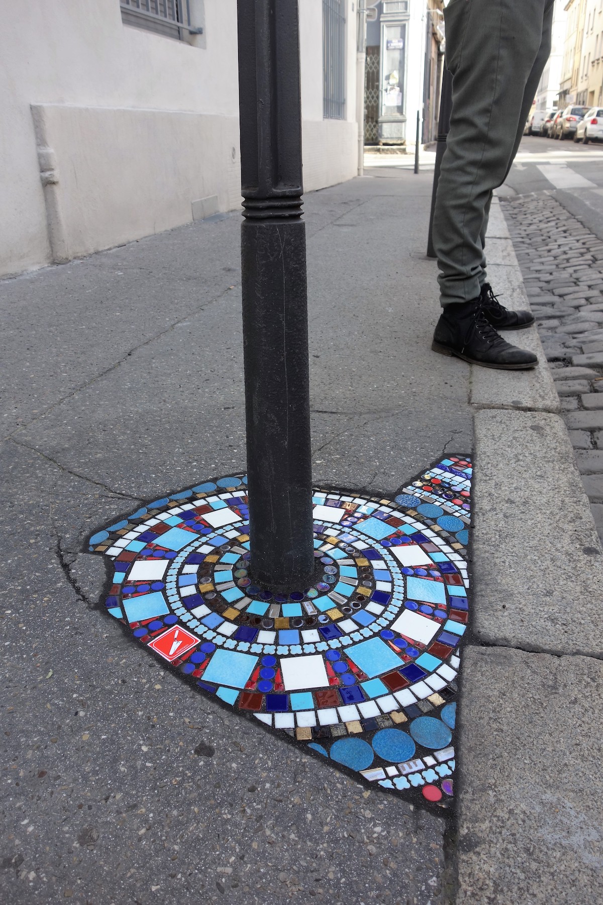 Ememem Flacking Street Mosaic Art